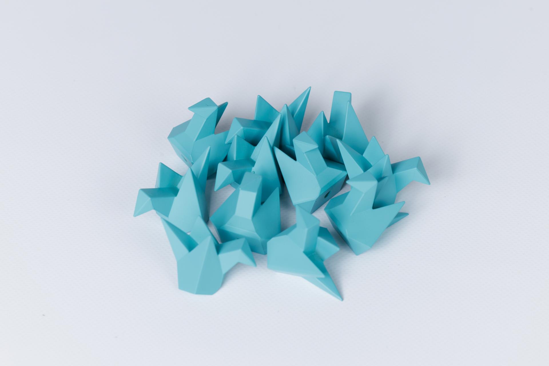 折り鶴チャームの画像